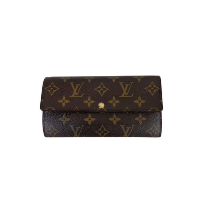 Louis Vuitton International Long Trifold Wallet Monogram Canvas