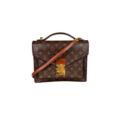 Louis Vuitton Monceau Monogram Canvas with Strap