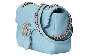 (WMNS) GUCCI GG Marmont Small-Sized Single-Shoulder Bag Blue 443497-DTDIY-4928
