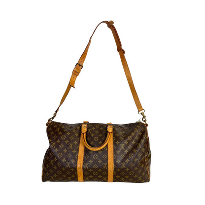 Louis Vuitton Keepall 50 Bandoulière Strap Monogram Canvas