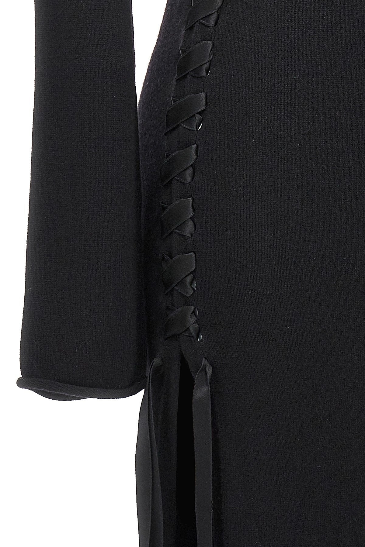 Saint Laurent Women Long Wool Dress