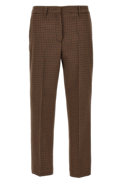 Prada Women Houndstooth Pants