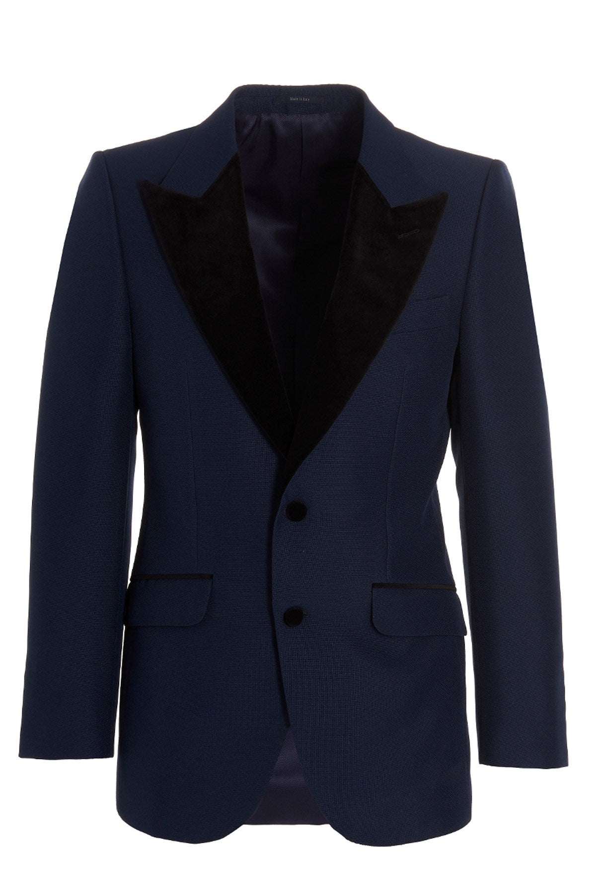 Gucci Men Velvet Lapels Blazer Jacket