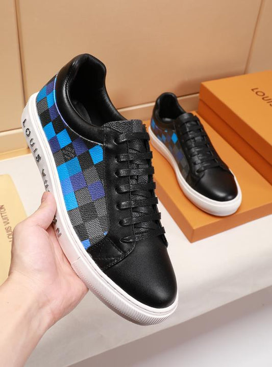 The Bags Vibe - Louis Vuitton Black and Blue Sneaker