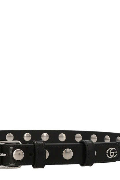 Gucci Women Logo Stud Belt