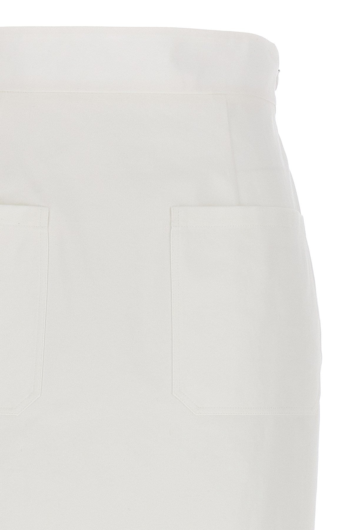 Prada Women Cotton Pencil Skirt