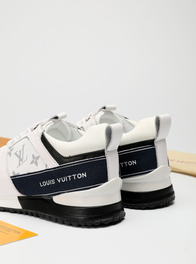 The Bags Vibe - Louis Vuitton LWnogram Denim Gray Sneaker