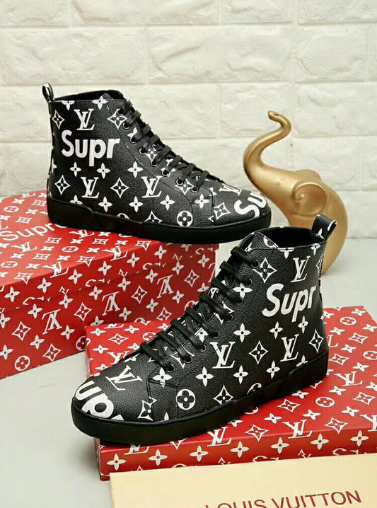 The Bags Vibe - Louis Vuitton Stellar Trainer Boot Black S Sneaker