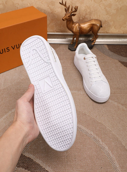 The Bags Vibe - Louis Vuitton Time Out White Sneaker