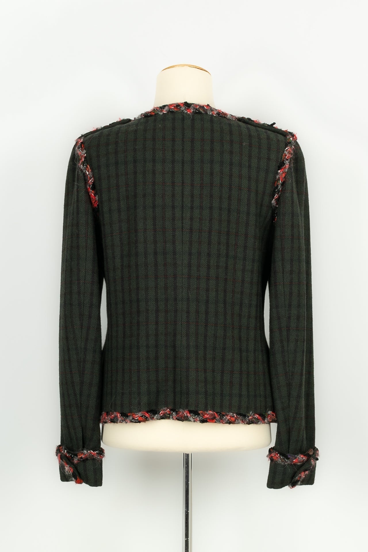 Veste en laine Chanel Paris-Edimbourg