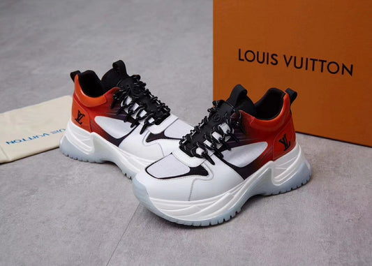 The Bags Vibe - Louis Vuitton Run Away Pulse Orange Sneaker