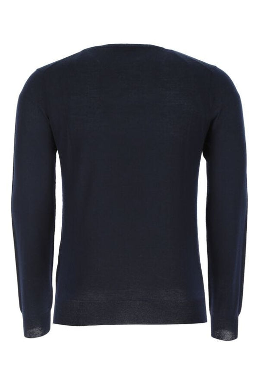 Prada Man Navy Blue Cashmere Sweater