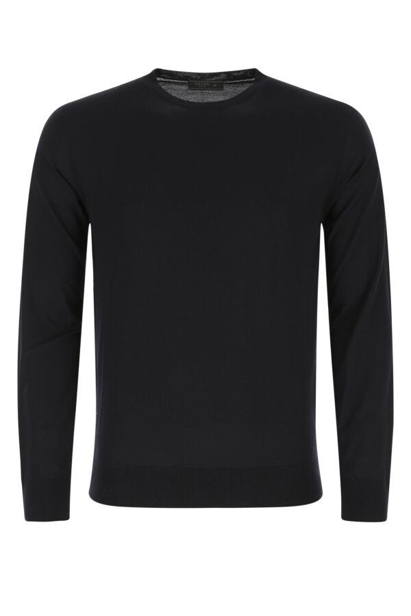 Prada Man Midnight Blue Wool Sweater