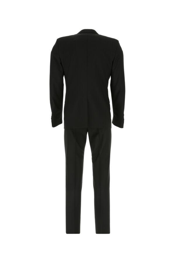 Prada Man Black Wool Blend Suit