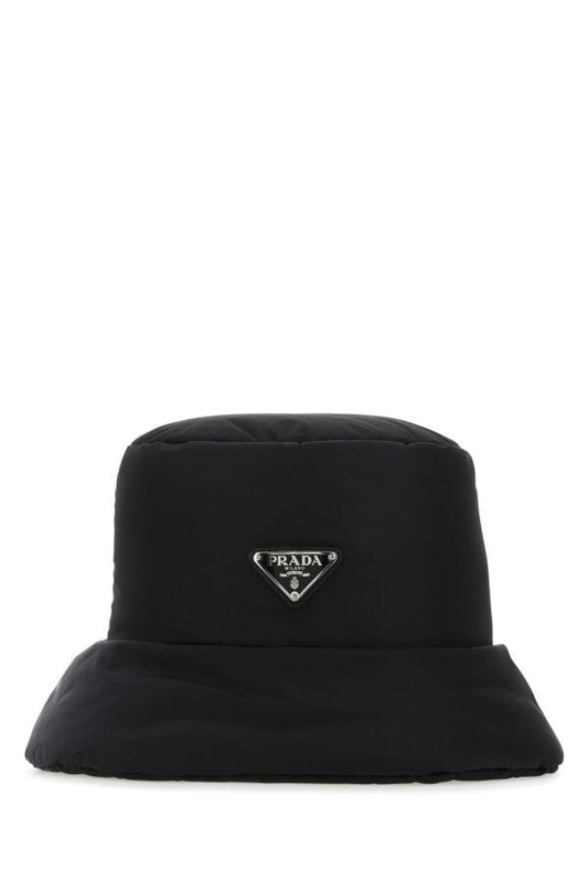 Prada Man Black Re-Nylon Hat