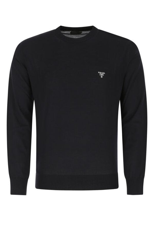 Prada Man Midnight Blue Wool Sweater