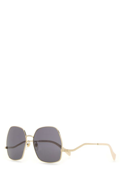 Gucci Woman Gold Metal Sunglasses