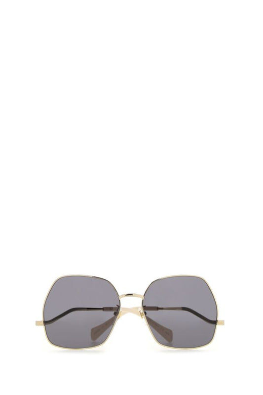 Gucci Woman Gold Metal Sunglasses