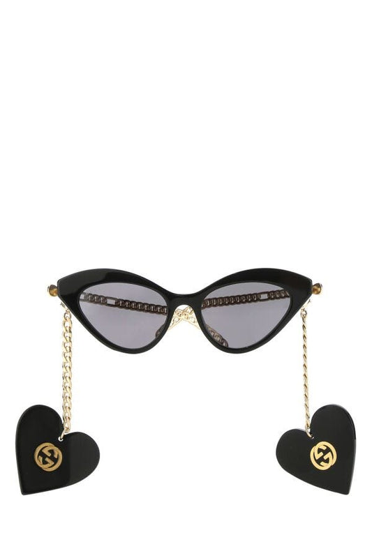 Gucci Woman Two-Tone Acetate And Metal Sunglasses