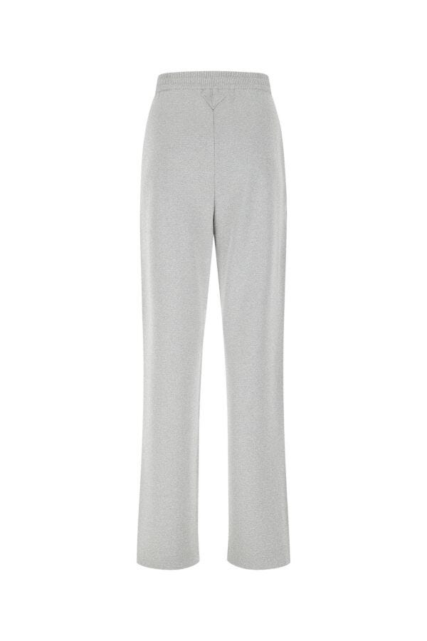 Prada Woman Grey Cashmere Blend Joggers