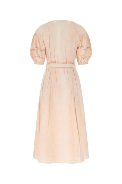 Prada Woman Pink Silk Dress