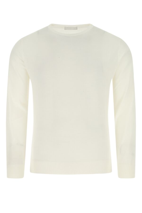 Prada Man Ivory Wool Sweater