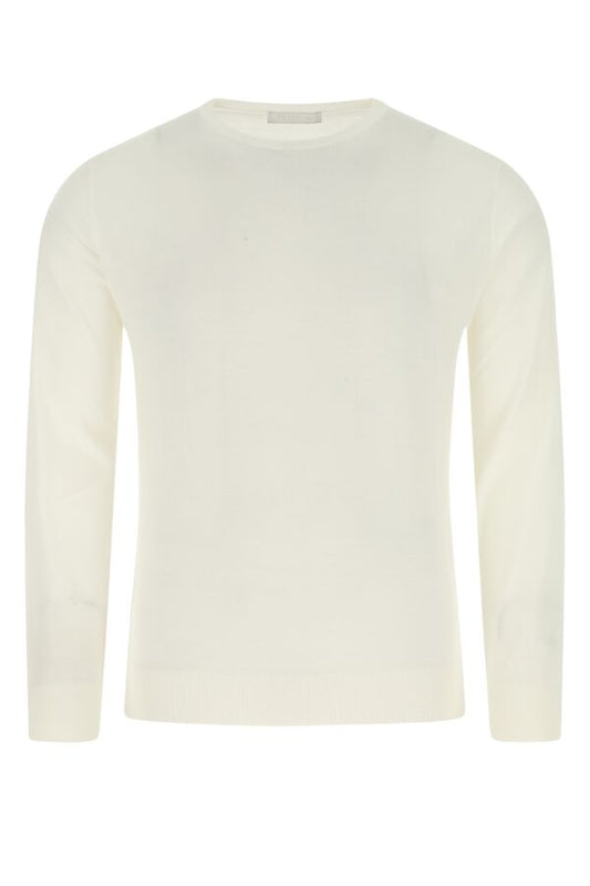 Prada Man Ivory Wool Sweater