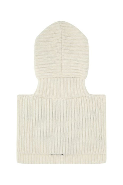 Prada Woman Ivory Cashmere Balaclava