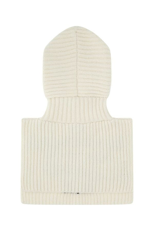 Prada Woman Ivory Cashmere Balaclava