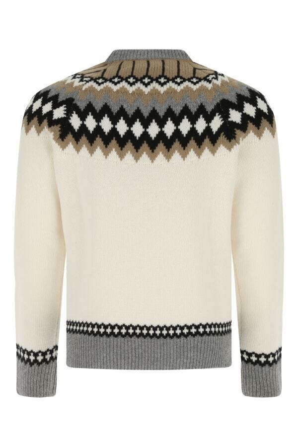 Prada Man Embroidered Cashmere Sweater