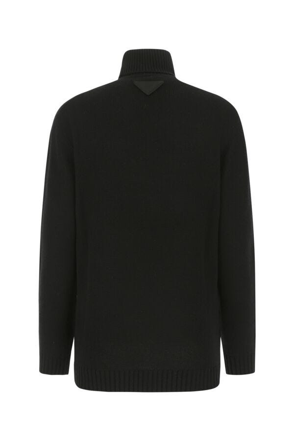 Prada Woman Black Cashmere Sweater