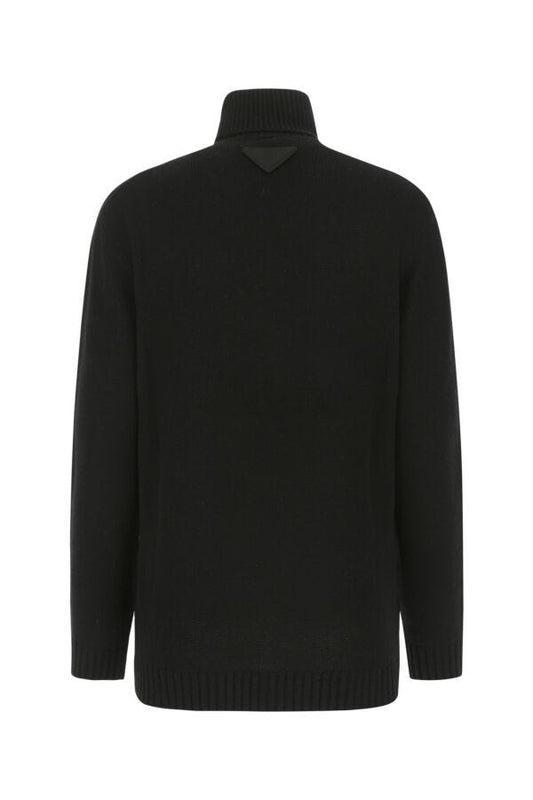 Prada Woman Black Cashmere Sweater