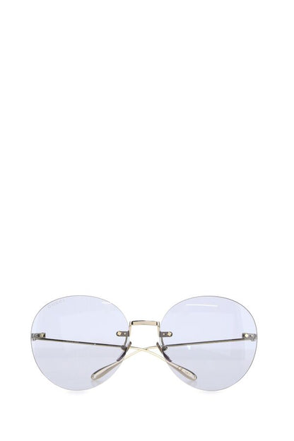 Gucci Woman Gold Metal Sunglasses