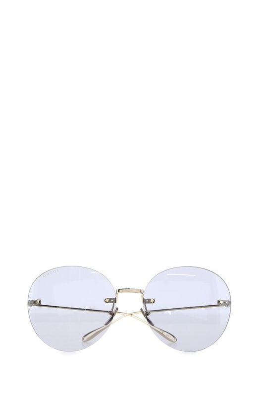 Gucci Woman Gold Metal Sunglasses