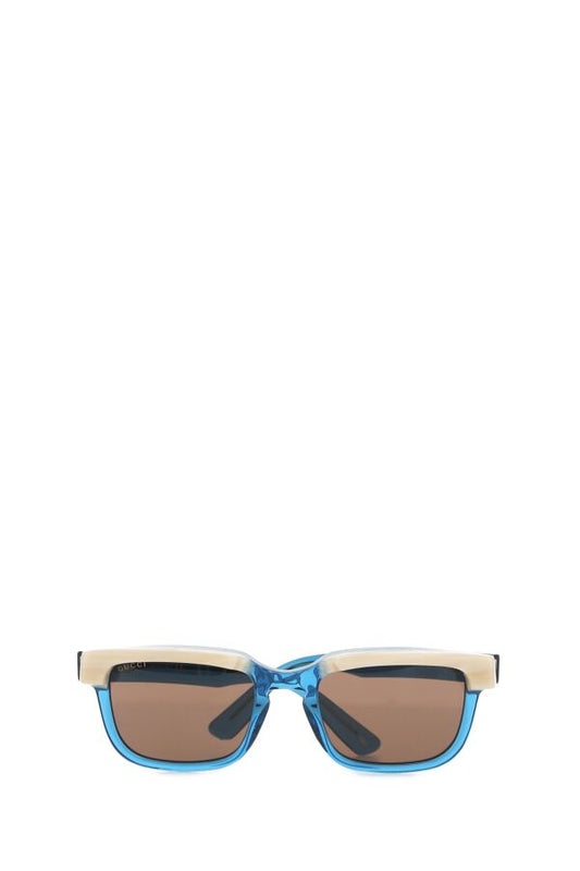 Gucci Man Light Blue Acetate Sunglasses