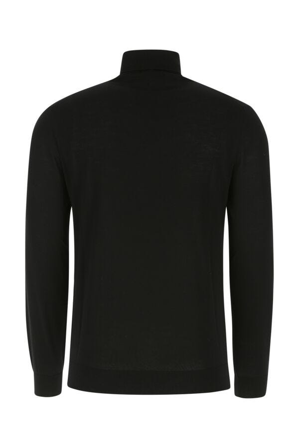 Prada Man Black Wool Sweater