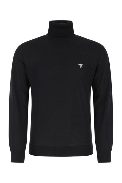 Prada Man Midnight Blu Wool Sweater