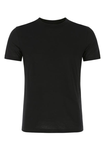 Prada Man Black Cotton T-Shirt Set