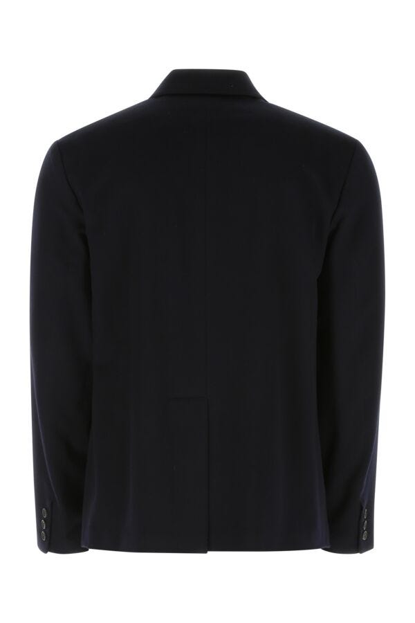 Prada Man Navy Blue Cashmere Blazer