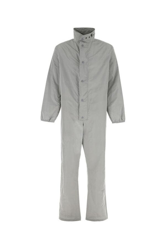 Prada Man Grey Re-Nylon Jumpsuit