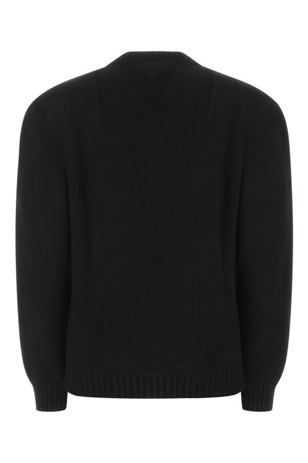 Prada Man Black Wool Sweater