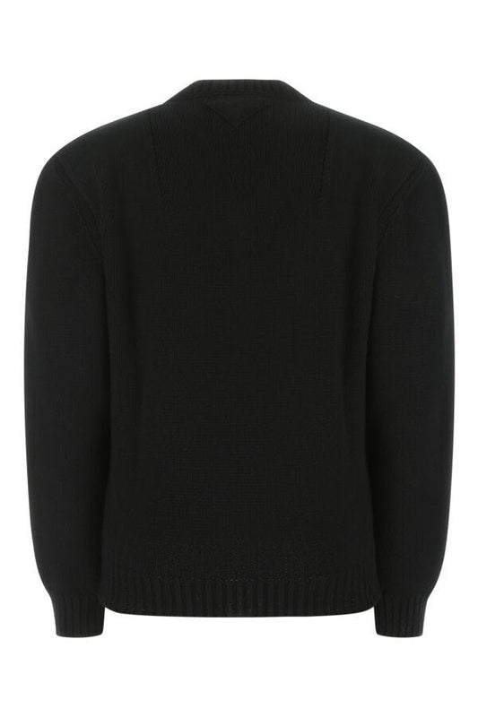 Prada Man Black Wool Sweater