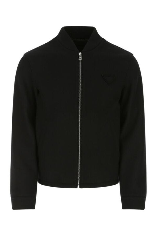 Prada Man Black Felt Jacket