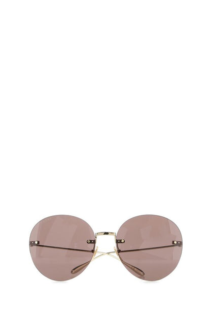 Gucci Woman Gold Metal Sunglasses