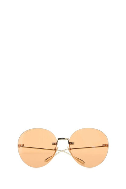 Gucci Woman Gold Metal Sunglasses