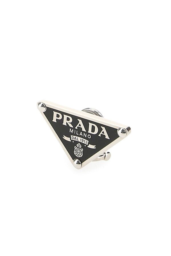 Prada Woman 925 Silver Earrings