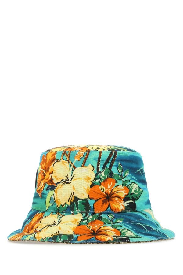 Gucci Woman Printed Cotton Blend Hat