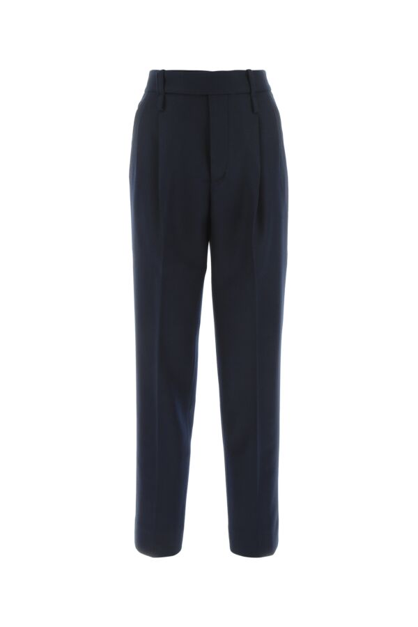 Gucci Woman Blue Cashmere Pant