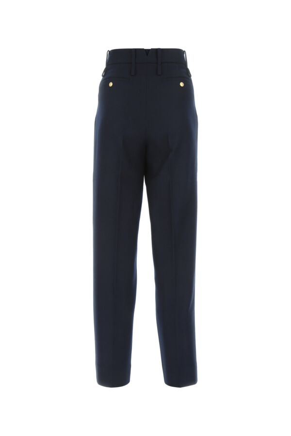 Gucci Woman Blue Cashmere Pant