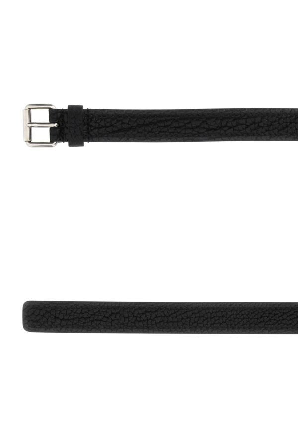 Prada Man Black Leather Belt